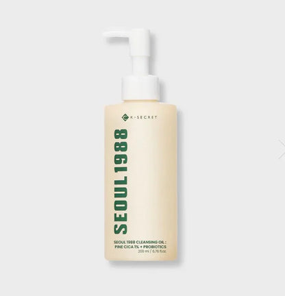 SEOUL 1988 Cleansing Oil: Pine Cica 1% + Probiotics 200 ml. - Namü 나무