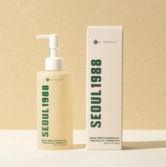 SEOUL 1988 Cleansing Oil: Pine Cica 1% + Probiotics 200 ml. - Namü 나무
