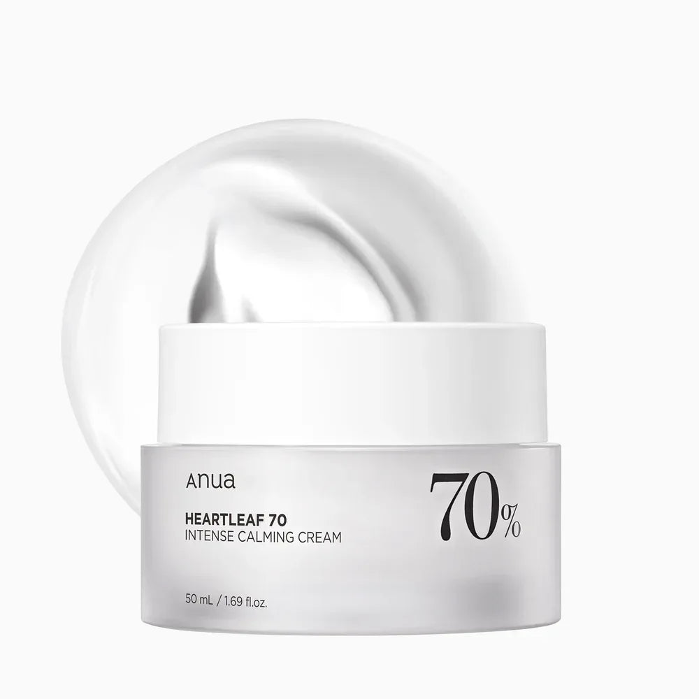 Heartleaf 70% Intense Calming Cream 50 ml. - Namü 나무