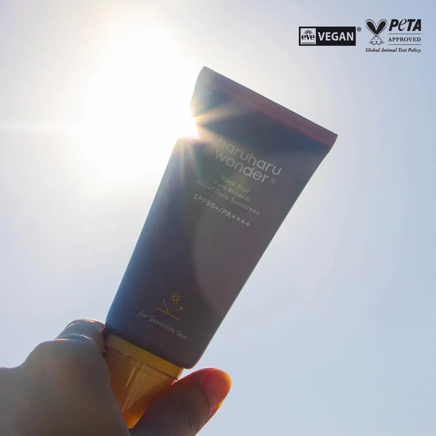 Black Rice Pure Mineral Relief Sunscreen 50 ml. - Namü 나무