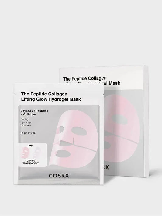 Peptide Collagen Glow Hydrogel Mask 34 g. x 3 unidades - Namü 나무